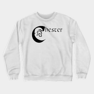 ROMAN CHESTER BLACK Crewneck Sweatshirt